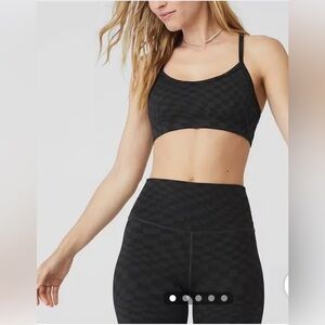 Alo checkered set size small